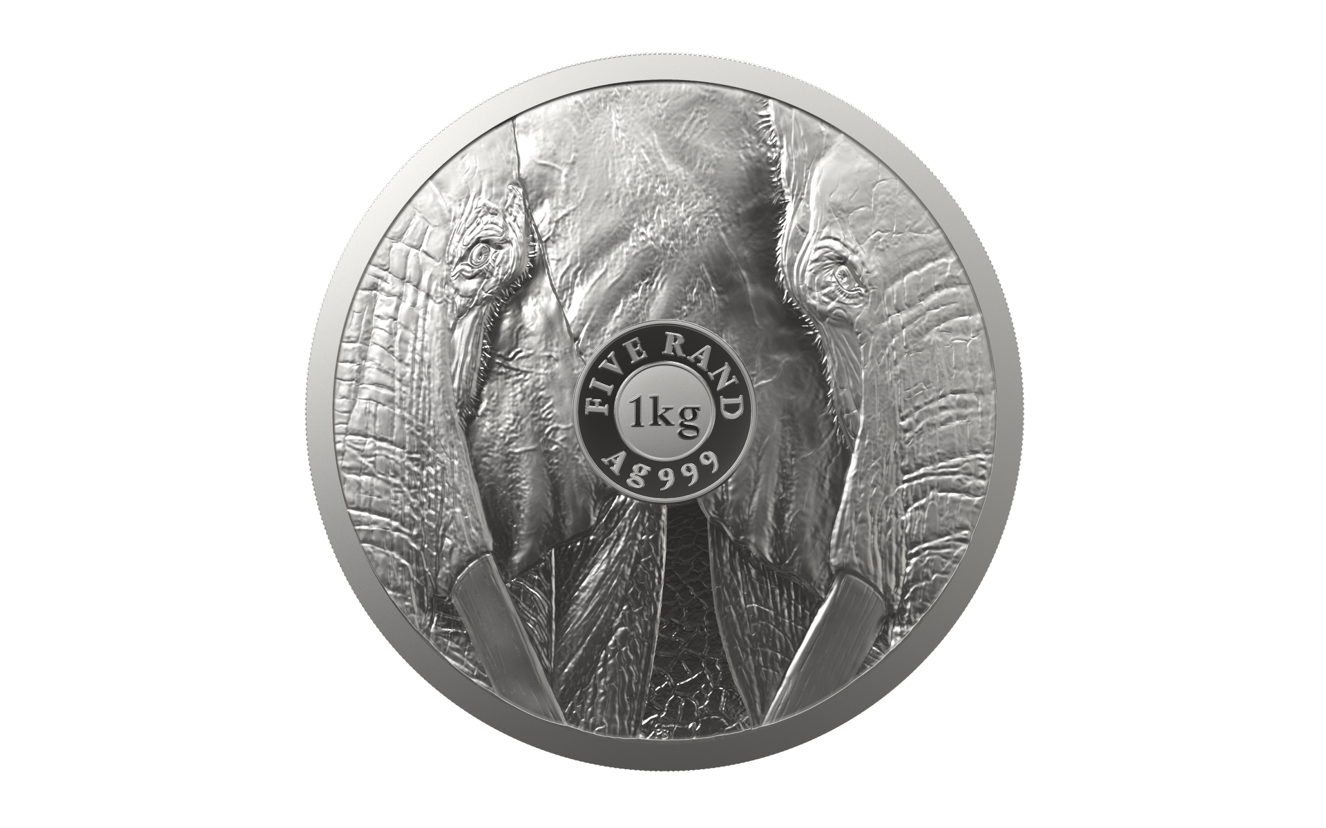 2021 Big5 SII Silver_Elephant_1kg_Reverse